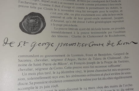 Les Prévots de Fourvière.. BEYSSAC (Jean)