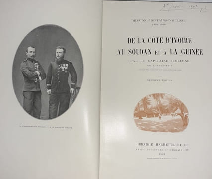 De la Côte d'Ivoire au Soudan et à la Guinée.. OLLONE (capitaine d')
