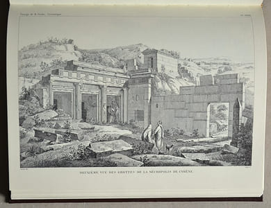 Relation d'un voyage dans la Marmarique, la Cyrénaïque et les oasis d'Audjelah et de Maradeh. PLANCHES.