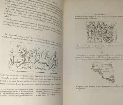 Les sarcophages chrétiens de la Gaule.. LE BLANT (Edmond)