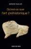 Qu'est-ce que l'art pr&eacute;historique? L'homme et l'image au pal&eacute;olithique.. Paillet (Patrick)