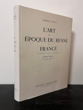 L'art de l'époque du renne en France. Avec une étude sur la formation de la science préhistorique par Henri Breuil.. ZERVOS (C.)