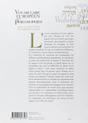 Vocabulaire européen des philosophies. Dictionnaire des intraduisibles. par Cassin (Barbara) [Dir.] - Image 2