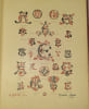 Chiffres et Monogrammes dans le Style Moderne.. 