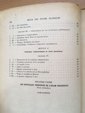 Introduction à l'étude de l'Islam indonésien. Extrait de la Revue des Etudes Islamiques, année 1938, Cahiers II-III.. G.-H. BOUSQUET