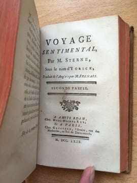 Voyage sentimental. Laurence STERNE 