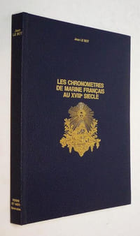 Les chronometres de marine Français au XVIIIe siècle