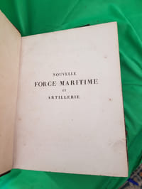 Nouvelle Force Maritime, et Application de cette Force a quelques Parties du Service de L'Armée de Terre