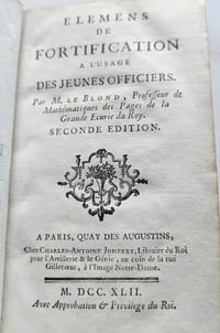 Elemens de fortification a l'usage des jeunes officiers