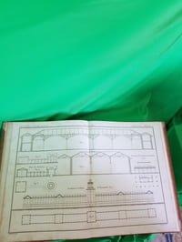 Voyage dans la Grande-Bretagne, entrepris relativement aux Services Publics da la Guerre, de la Marine, et des Ponts et Chaussées, en 1816, 1817, 1818 et 1819. 3 Parts (in 6 vols) + 3 Atlasses. (I. Force Militaire de la Grande-Bretagne. 2 Vols. - II. Force Navale de la Grande-Bretagne. 2 Vols. - III. Force Commerciale. Voies Publiques, Places, Rues, Routes, Canaux, Pont et Chaussées. 2 Vols. (Seconde Édition).