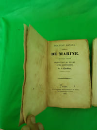 Nouveau manuel complet de Marine. I: Greement. II: Manoeuvres du navire et de l'artillerie