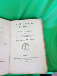 Dictionnaire de marine 1820