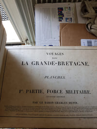 Voyage dans la Grande-Bretagne, entrepris relativement aux Services Publics da la Guerre, de la Marine seulement atlas 3 in 1 seconde édition