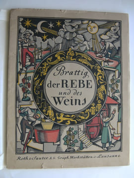 Brattig der Rebe und des Weines. Almanach auf das Jahr 1942.. BUDRY P. & BIAUDET J.-C.