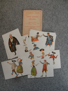La Noce. Cartes postales officielles de la Fête de 1927.