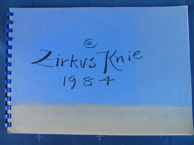 Zirkus Knie 1984.