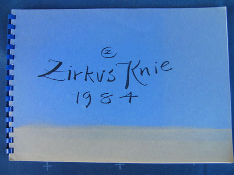 Zirkus Knie 1984.. ZIEGLER Cornelia.