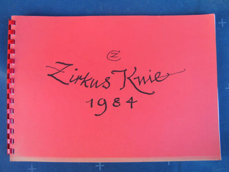 Zirkus Knie 1984.. ZIEGLER Cornelia.