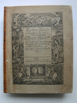 La Danse des Morts. Todten-Tanz, wie derselbe in der löbl. u. Welt-berühmten Stadt Basel.... MERIAN.