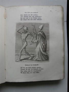 La Danse des Morts. Todten-Tanz, wie derselbe in der löbl. u. Welt-berühmten Stadt Basel.... MERIAN.