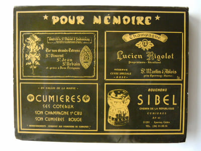Guide d'Or de Champagne en l'an 1977. Des propriétaire-récoltants-manipulants.