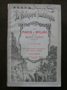 De Paris à Milan par le Mont Cenis (Fréjus).