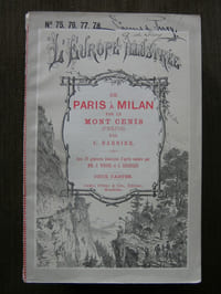 De Paris à Milan par le Mont Cenis (Fréjus).