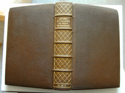 Lettres et Voyages de Monsr César de Saussure en Allemagne, en Hollande et en Angleterre, 1725-1729 où l'on trouve les descriptions des principales villes qu'il a vues et des moeurs, coutumes et manières de vivre des différentes nations...