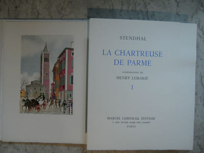 La Chartreuse de Parme. Illustrations de Lemarié