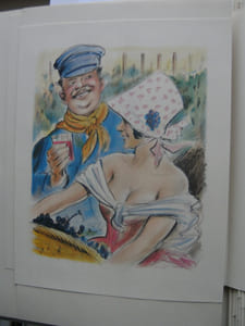 A l'Enseigne de Bacchus. Variation sur les ordres bachiques de l'ancienne et de la nouvelle France. Illustré par André Galland.
