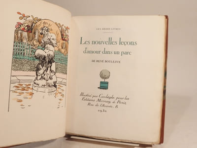 Les nouvelles leçons d'amour dans un parc. Illustré par Carlègle.