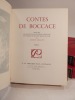 Contes de Boccace, ornés de 45 eaux-fortes originales en couleurs et de 100 dessins en noir par André Collot.. BOCCACE, COLLOT (André)