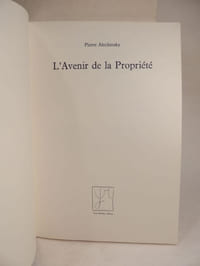L'Avenir de la Propriété
