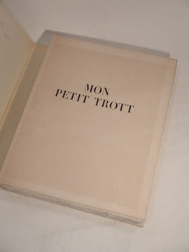 Mon Petit Trott. 66 gravures sur cuivre de Jean Boutet.. LICHTENBERGER (André), BOUTET (Jean)