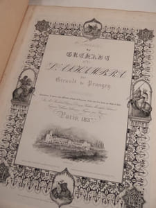 Souvenirs de Grenade et de lAlhambra. Lithographies.
