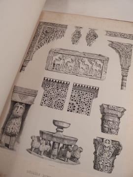 Souvenirs de Grenade et de lAlhambra. Lithographies.. GIRAULT DE PRANGEY