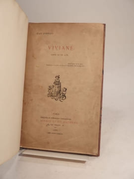 Viviane. Conte en un acte.. LORRAIN (Jean)