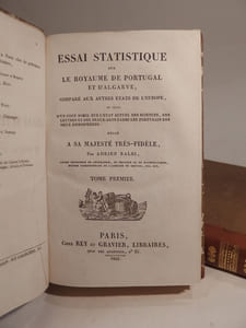 Essai statistique sur le Royaume du Portugal, et d'Algrave, comparé aux autres Etats de l'Europe [...].