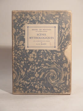 Scènes mythologiques. Avec 40 eaux-fortes de A.-E. Marty.. REGNIER (Henri de), MARTY (A.-E.)