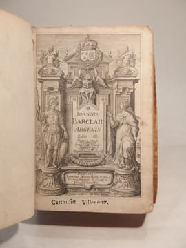 Ioannis Barclaii Argenis. Editio III.. BARCLAY (John, Jean)