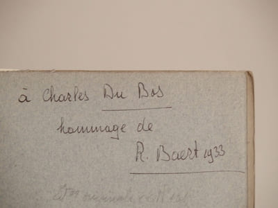 La Raison la première. 10 poèmes de René Baert. 10 dessins de Marc. Eemans.