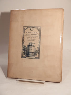 Pygmalion. Scène lyrique de J. -J. Rousseau. Illustrations de Moreau le Jeune. Suivi d'une Idylle par Berquin. Vignettes de Marillier. Réimpression ...