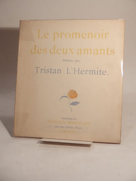 Le promenoir des deux amants. Orné de huit bois inédits, dessinés et gravés par M. Raphaël Drouart.. L'HERMITE (Tristan), DROUART (Raphaël)