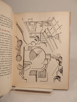 Notes prises d'une lucarne. Edition ornée de 11 dessins inédits d'André Lhote.. HELLENS (Franz), LHOTE (André)