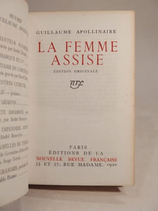La Femme assise.