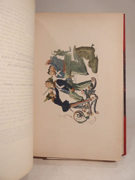 Les Moeurs et la Caricature en Allemagne, en Autriche, en Suisse. Avec préface de Champfleury. Ouvrage illustré de 4 planches en couleur, de 19 ...