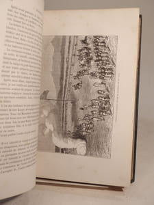 Ismailïa. Récit d'une expédition dans l'Afrique centrale pour l'abolition de la traite des noirs. Ouvrage traduit de l'anglais avec l'autorisation de l'auteur par Hippolyte Vattemare, et contenant 56 gravures et 2 cartes.