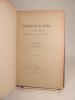 La Généralité de Tours au XVIIIe siècle. Administration de l'intendant du Cluzel (1766-1783).. DUMAS (F.)