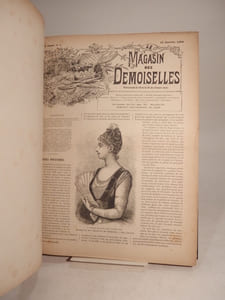 Le Magasin des Demoiselles. 44e année, du n°1 (10 janvier 1888) au n°24 (25 décembre 1888).