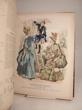 Le Magasin des Demoiselles. 44e année, du n°1 (10 janvier 1888) au n°24 (25 décembre 1888).. undefined